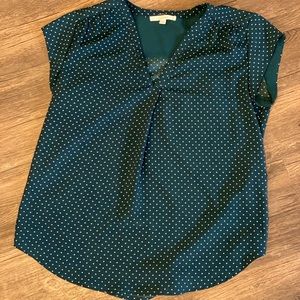 Forest Polka Dots Top